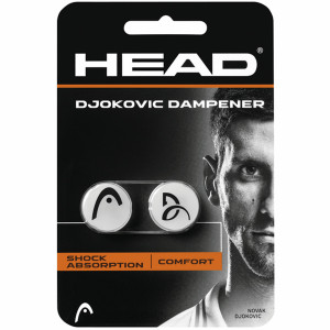 Antivibrador HEAD Djokovic 2 Unidades Branco