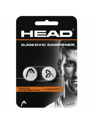 Antivibrador HEAD Djokovic 2 Unidades Branco