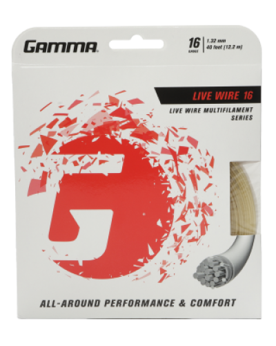 Set de Corda Gamma LIVE WIRE 16 - Natural Set de Corda Gamma LIVE WIRE 16 - Natural