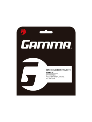 Set de Corda Gamma Dyna Moto 18 - Preto 