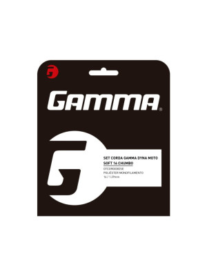 Set de Corda Gamma Dyna Moto Soft 16 - Chumbo