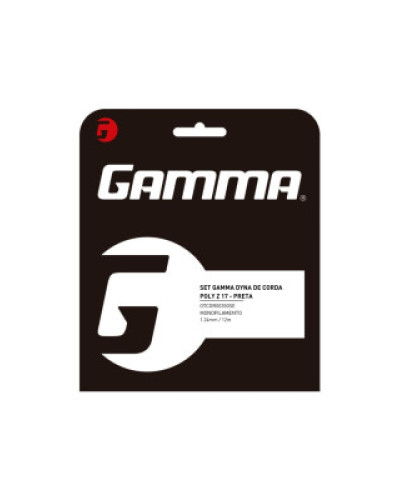 Set de Corda Gamma Dyna Poly Z 17 - Preto