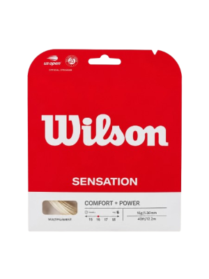 Set de Corda Wilson Sensation 16 1.30mm - Branca