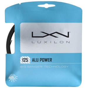 Set de Corda Luxilon Alu Power  16L 1.25mm - Preta