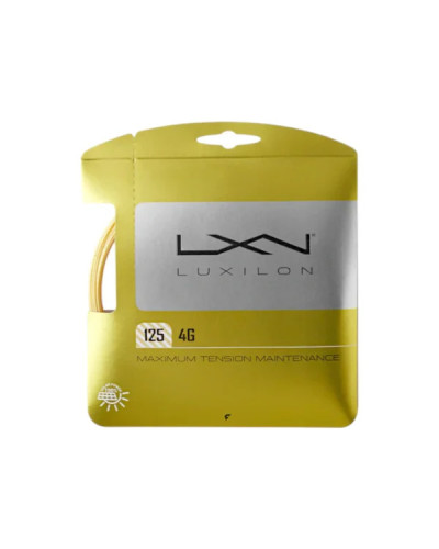 Set de Corda Luxilon 4G 1.25mm - Dourada Set de Corda Luxilon 4G 1.25mm - Dourada