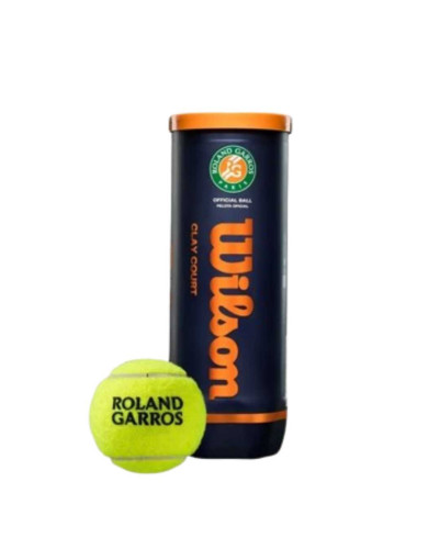 Bola de Tênis Wilson Roland Garros Clay - 3 Bolas Bola de Tênis Wilson Roland Garros Clay - 3 Bolas