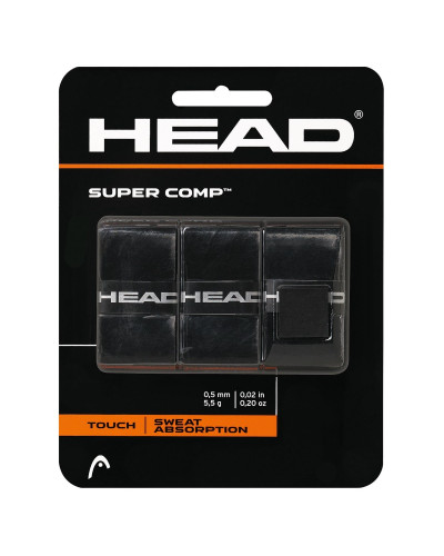 Overgrip Head Super Comp Preto - 3Und