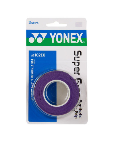 Overgrip Yonex Super Grap Lilás - 3Unid