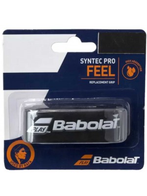 Cushion Grip Babolat Syntec Pro - Preto e Branco