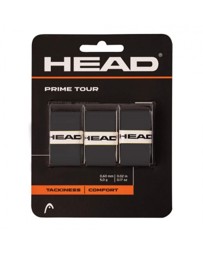Overgrip Head Prime Tour Preto - 3Und