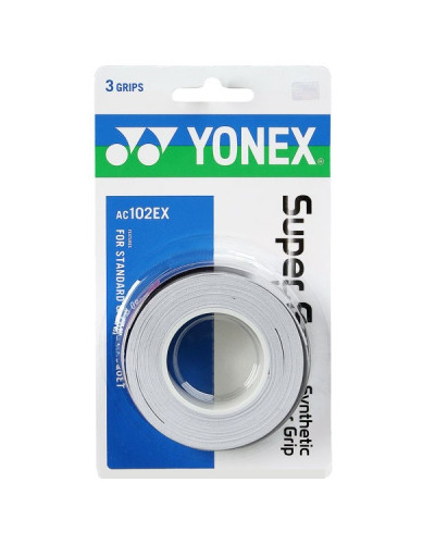 Overgrip Yonex Super Grap Branco - 3Unid