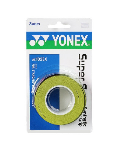 Overgrip Yonex Super Grap Limão - 3Unid