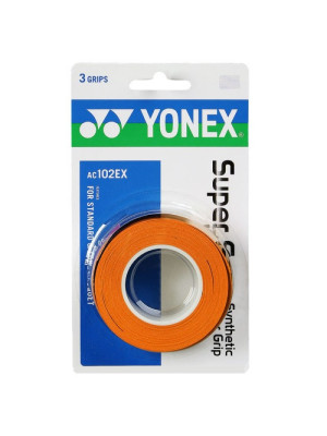 Overgrip Yonex Super Grap Laranja - 3Unid