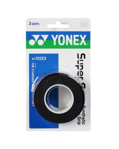 Overgrip Yonex Super Grap Preto - 3Unid