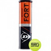 Bola de Tênis Dunlop Fort Clay - 4 Bolas