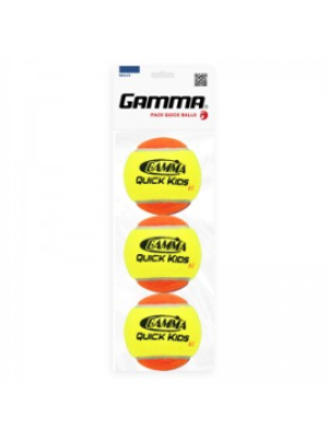 Bola de Beach Tênis Gamma Quick TIP Laranja - 3 Bolas