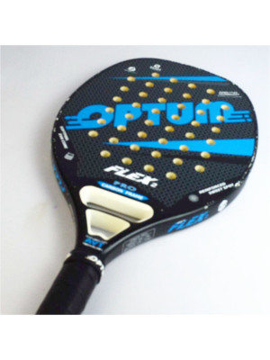 Raquete de Beach Tennis Optum  Flex 2 Pro Carbon Frame
